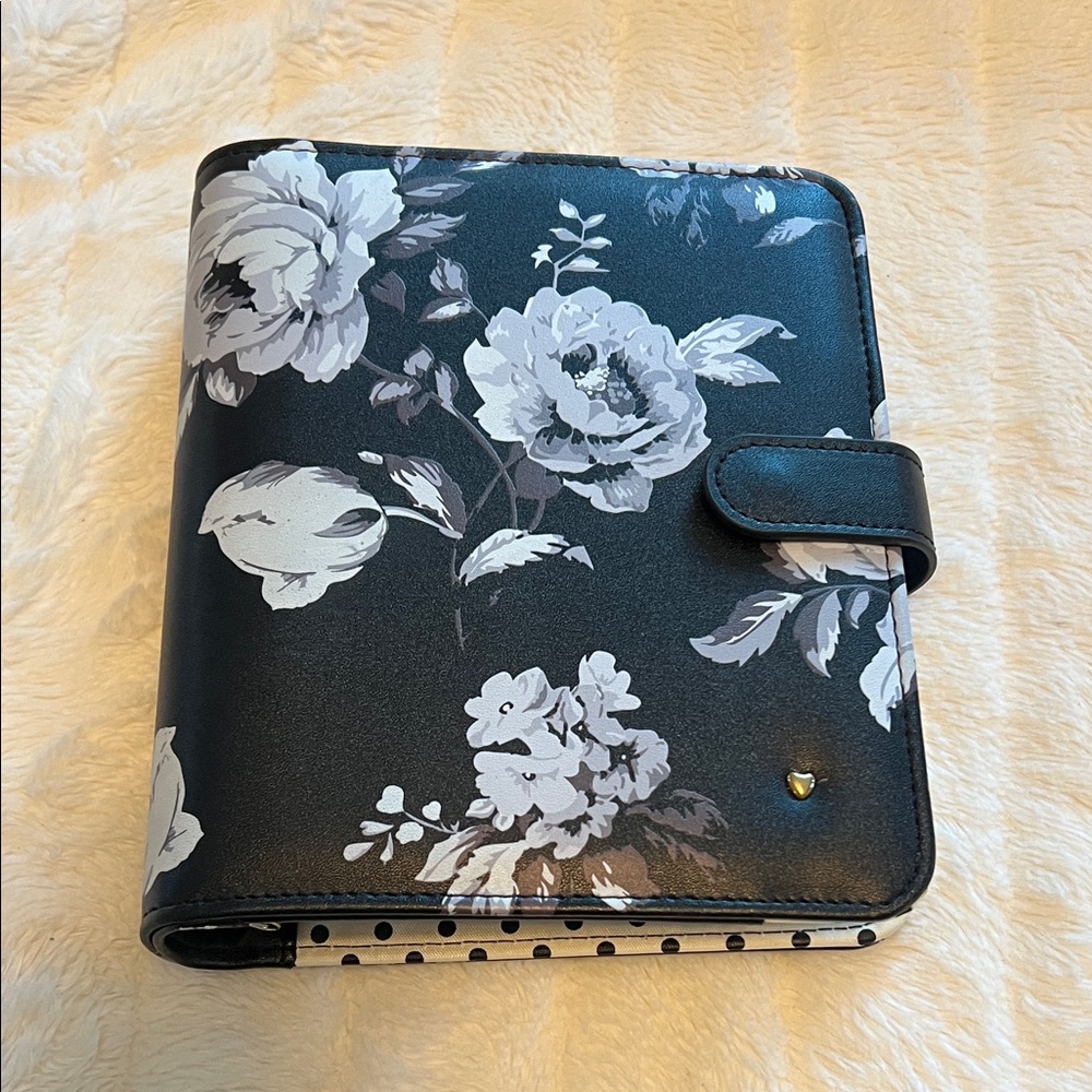 Franklin Covey CO Planner Love Gingham Farm SL Snap Floral Binder